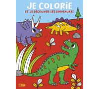 Je colorie et decouvre dinosau - Collectif - Lito - broché - Document jeunesse