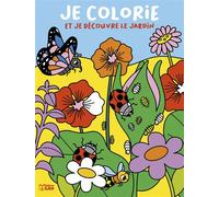 Je colorie et decouvre jardin - Emma Martinez - Lito - broché - Document jeunesse