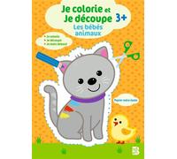Je colorie et je découpe : Les bébés animaux - Collectif - Le Ballon Eds - broché - Document jeunesse