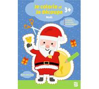 Je colorie et je découpe : Noël - Collectif - Le Ballon Eds - broché - Document jeunesse