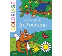 Je colorie fable de la fontain - Jean De la Fontaine - Lito - broché - Document jeunesse