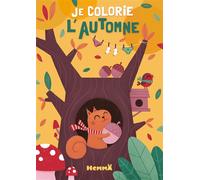 Je colorie L'automne - Madame Barbe - Hemma - broché - Document jeunesse