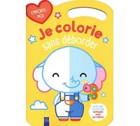 Je colorie sans déborder - Eléphant - Collectif - Tam-Tam - broché - Livre-jeu