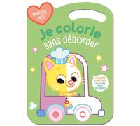 Je colorie sans déborder - la voiture - Collectif - Yoyo Books - broché - Document jeunesse