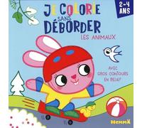 Je Colorie Sans Déborder Les Animaux - Avec Gros Contours En Relief