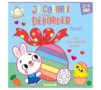 Je Colorie Sans Déborder Pâques - Avec Gros Contours En Relief