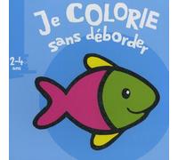 Bloc de coloriages aux contours épais pailletés et en relief - dès 2 ans: Abeille