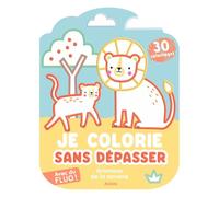 Je colorie sans dépasser - animaux de la savane