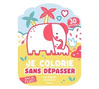 Nina Ghataora – Je colorie sans dépasser – Les bébés animaux – Broché