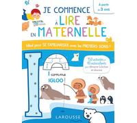 Je commence à lire en maternelle - Delphine Urvoy - Larousse - broché - Scolaire / Universitaire