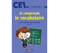 Je comprends le vocabulaire CE1
