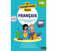 Je comprends tout - Français CE1 7-8 ans - Isabelle Petit-Jean - Nathan - broché - Scolaire / Universitaire