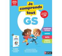 Je Comprends Tout Grande Section - Tout-en-un (cours + exercices) pour se préparer au CP - Maths, Lecture, Graphisme, Écriture - Méthode progressive avec guide parents