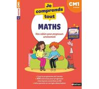 Je comprends tout - Mathématiques CM1 - Isabelle Petit-Jean - Nathan - broché - Scolaire / Universitaire