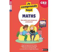 Je comprends tout - Maths CE2 - Mon cahier pour progresser sereinement - Isabelle Petit-Jean - Nathan - broché - Scolaire / Universitaire