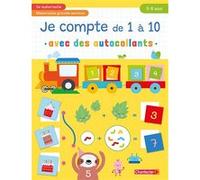 Je compte de 1 à 10 avec des autocollants (5-6 a.)