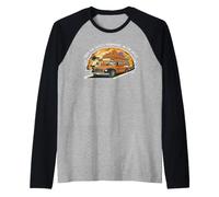 Je conduis Les citrouilles Les Plus Mignonnes du Patch Chauffeur de Bus préféré Manche Raglan