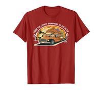 Je conduis Les citrouilles Les Plus Mignonnes du Patch Chauffeur de Bus préféré T-Shirt