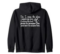 Je connais Les projets Que J'Ai pour Vous Message chrétien Sweat à Capuche