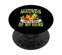 Je connais Mes macros sur Le Bout de ma Main PopSockets PopGrip Adhésif