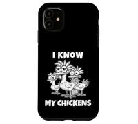 Je connais Mes Poulets, Je connais Mes Chickens. IMG Coque pour iPhone 11
