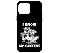 Je connais Mes Poulets, Je connais Mes Chickens. IMG Coque pour iPhone 16 Pro Max
