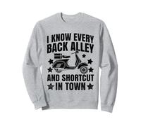 Je connais toutes les ruelles et tous les raccourcis de la ville Sweatshirt