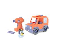 Je construis mon Bluey Voiture Motorisée avec Perceuse, voiture à démonter et jouet de construction pour tout-petits, véhicule à remontage avec 13 pièces, motricité fine et jeu imaginatif, dès 18 mois