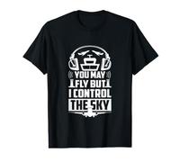 Je contrôle Le Ciel : Un vol ATC Amusant avec Le contrôleur de la Circulation aérienne T-Shirt Graphique avec Valeur