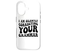 Je corrige silencieusement Votre Grammaire (drôle et Sarcastique) Coque pour iPhone 17