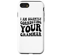 Je corrige silencieusement Votre Grammaire (drôle et Sarcastique) Coque pour iPhone SE (2020) / 7/8