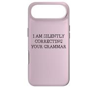 Je corrige silencieusement Votre Grammaire Professeur d'anglais drôle Coque pour iPhone Air