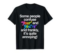 Je Corrige Votre Grammaire en Silence Humour Enseignant T-Shirt
