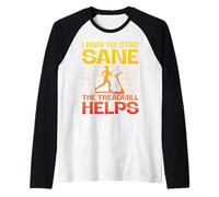 Je cours pour dire que le tapis roulant aide Manche Raglan