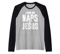 Je cours sur les siestes et Jésus, la religion, Dieu, l'église, les chrétiens Manche Raglan