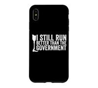Je Cours Toujours Mieux Que Le drôle d'amputé du Gouvernement Coque pour iPhone XS Max