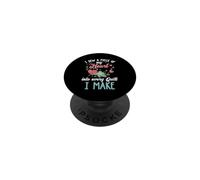 Je Couse Un Morceau de Mon cœur dans Chaque Courtepointe PopSockets PopGrip Adhésif