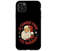 Je Craque pour Les Barbus, Père Noël Rétro Humoristique Coque pour iPhone 11 Pro Max