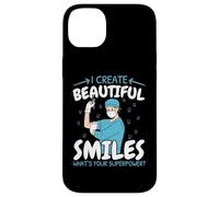 Je crée de beaux sourires Quel est votre dentiste superpuissant Coque pour iPhone 14 Plus