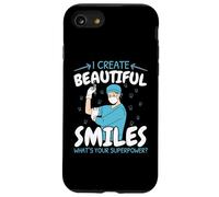 Je crée de beaux sourires Quel est votre dentiste superpuissant Coque pour iPhone SE (2020) / 7 / 8