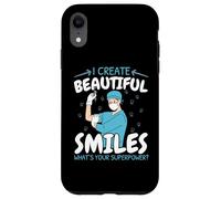 Je crée de beaux sourires Quel est votre dentiste superpuissant Coque pour iPhone XR
