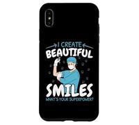 Je crée de beaux sourires Quel est votre dentiste superpuissant Coque pour iPhone XS Max
