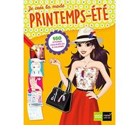 Je crée la mode printemps-été: 160 stickers couleurs ou à colorier