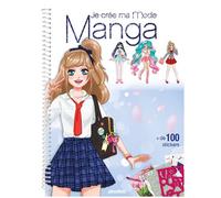 PlayBac – Je Crée Ma Mode Manga – + de 100 stickers – Broché