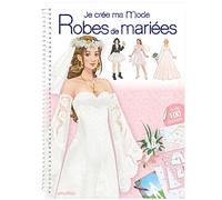 PlayBac – Je crée ma mode Robes de mariées – Plus de 100 stickers – Broché