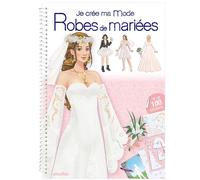 PlayBac – Je crée ma mode Robes de mariées – Plus de 100 stickers – Broché