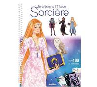 PlayBac – Je crée ma mode Sorcières – + de 100 stickers – Broché