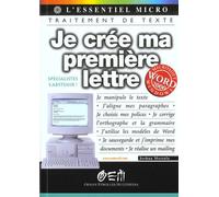 Je Crée Ma Première Lettre