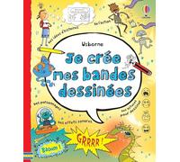 Je crée mes bandes dessinées - Dès 7 ans - Louie Stowell - Usborne - broché - Document jeunesse dès 6 ans