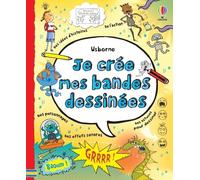 Je crée mes bandes dessinées - Dès 7 ans - Louie Stowell - Usborne - broché - Document jeunesse dès 6 ans